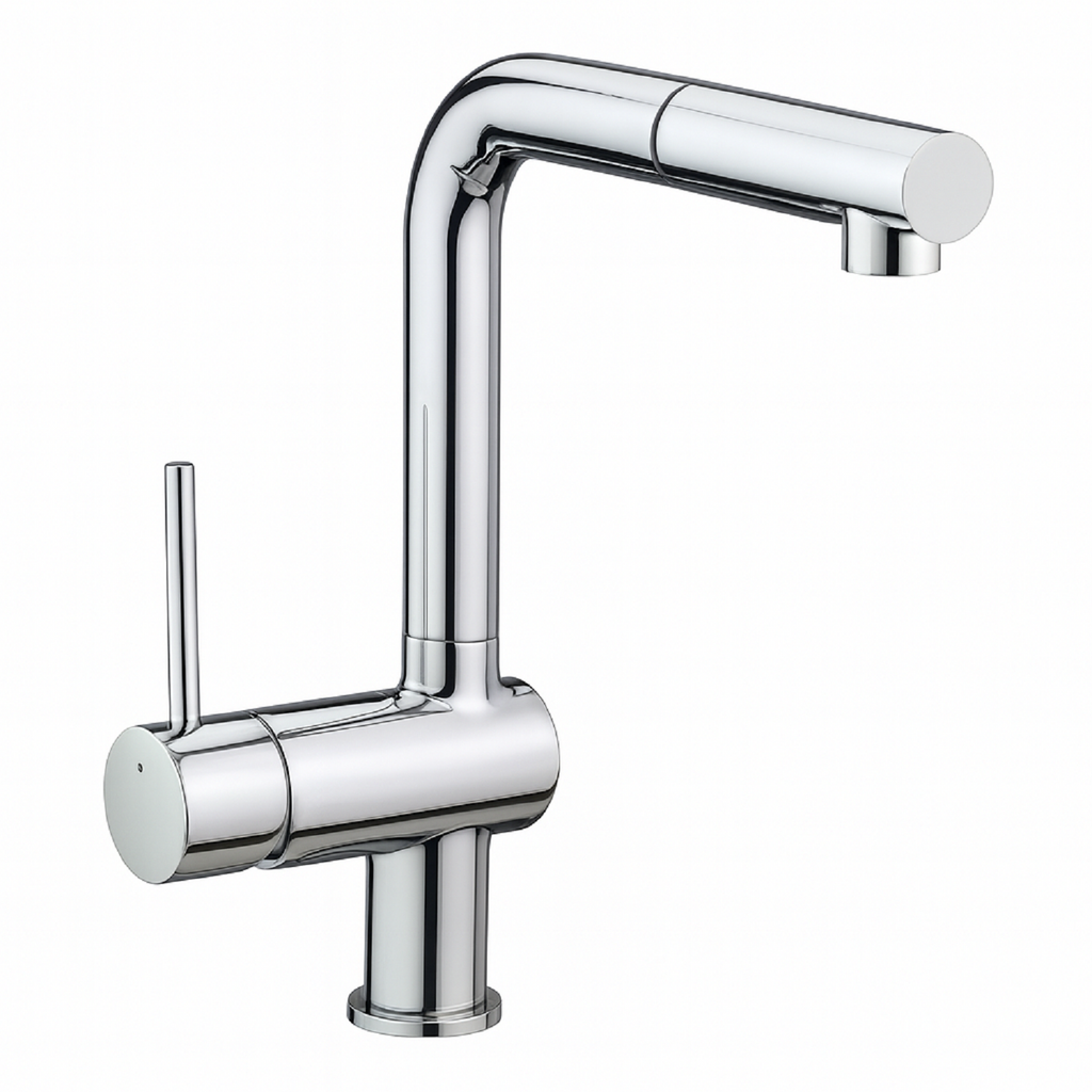 ADORN KITCHEN MIXER WITH PULL OUT SPRAY CHROME