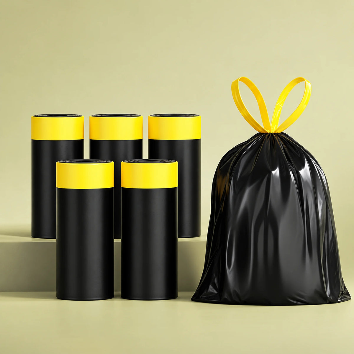 Drawstring Bin Liners 10L