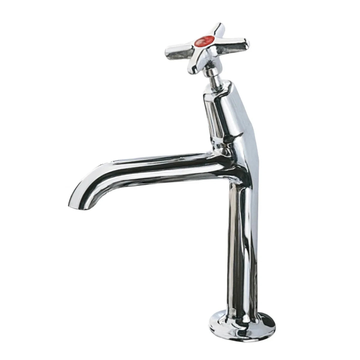 Clever Performa 2158 Cross Top Sink Tap – Hot, Chrome-Plated Brass