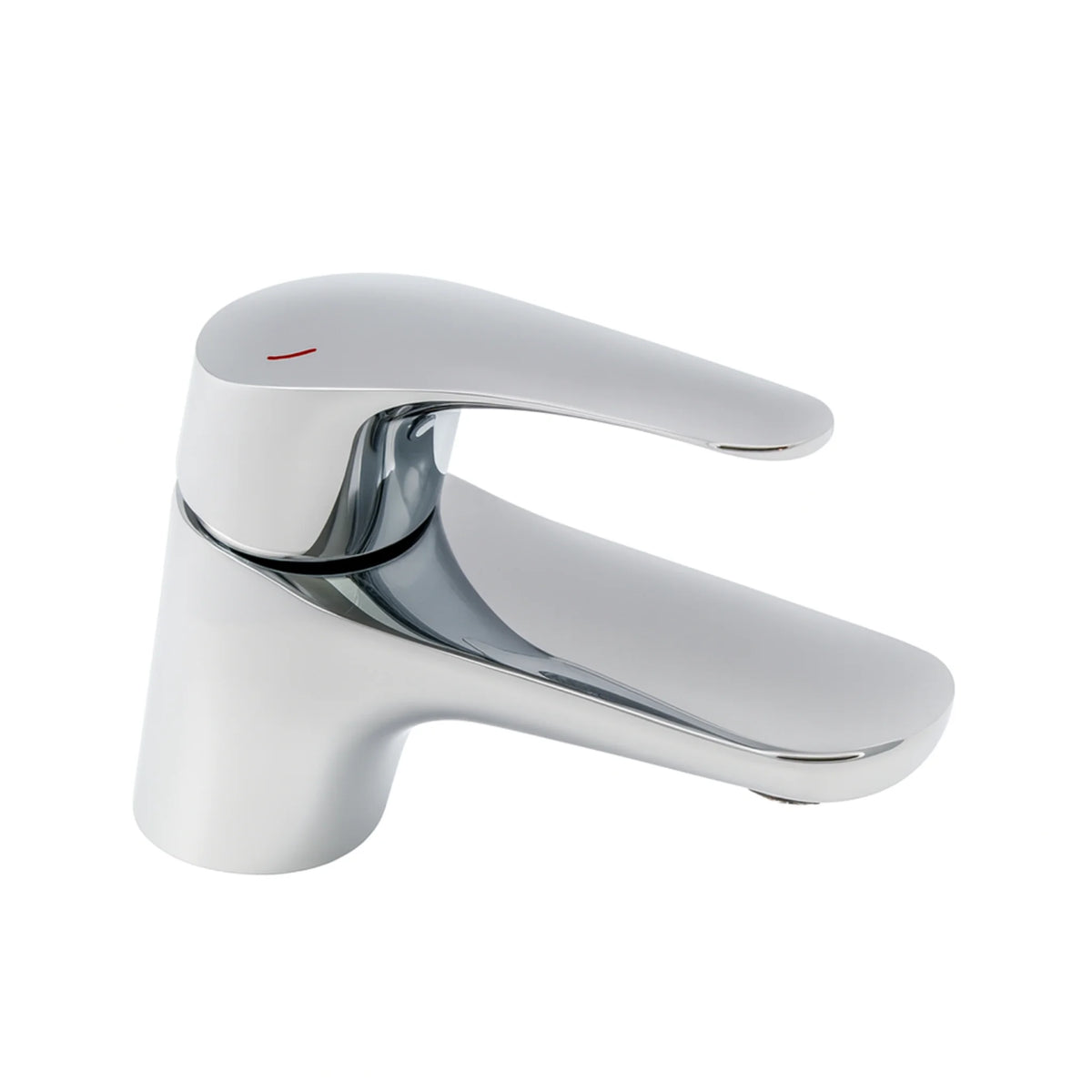 Araya Lujo Slim Mono Basin Mixer – Chrome, Single Lever