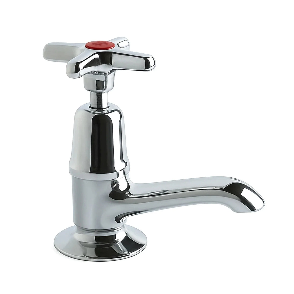 Clever Performa 2159 Cross Top Basin Tap – Hot, Chrome-Plated Brass