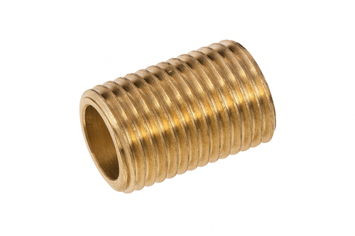 1" Brass Running Nipple