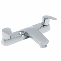 S12 Curve Deck Bath Filler Chrome