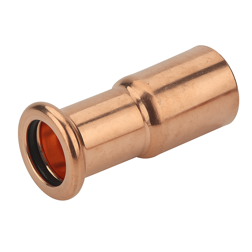 35 x 22mm Copper Press-Fit Pipe Reducer