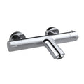 Haze Wall Mounted Thermostatic Shower Bar Valve – Chrome, 1/2" BSP