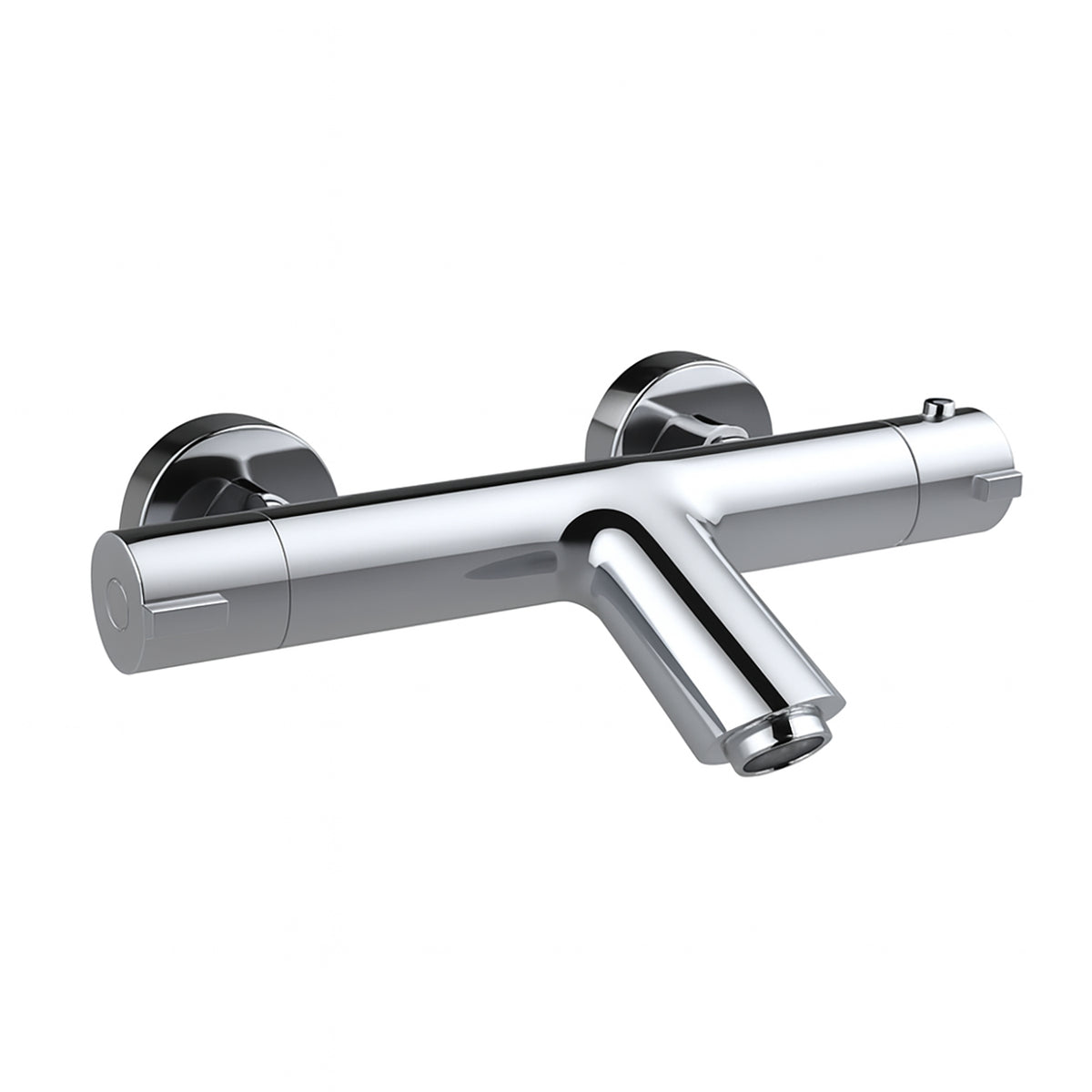 Haze Wall Mounted Thermostatic Shower Bar Valve – Chrome, 1/2" BSP
