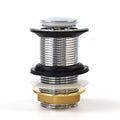 Click-Clack Basin Waste – Unslotted, Brass Nut