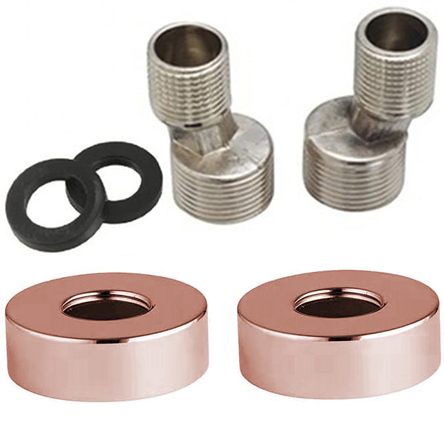 3/4" x 1/2" BSP Crank Adapter Connectors – Brass