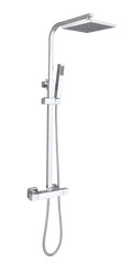 Aion Thermostatic Shower Set – Square Overhead Drencher, Chrome