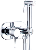 Aero Concealed Brass Douche Set
