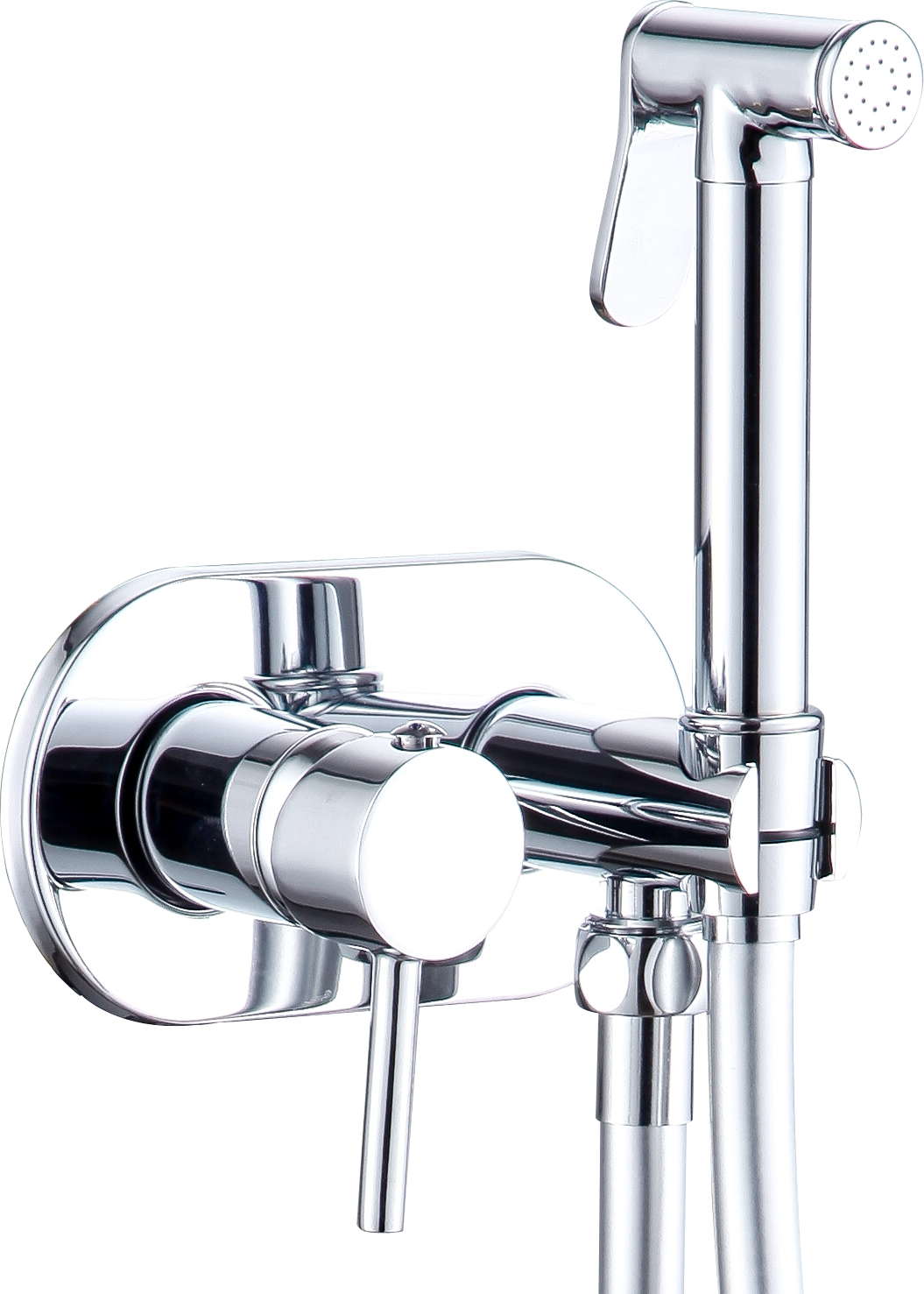 Aero Concealed Brass Douche Set