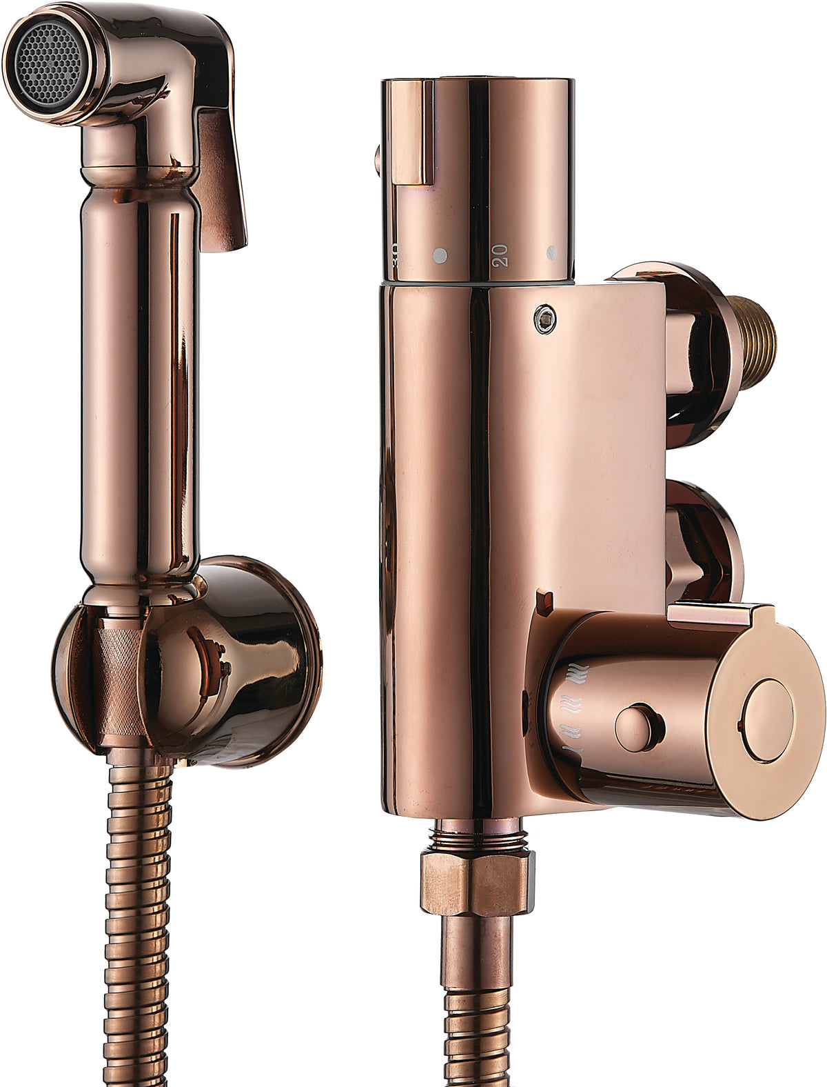 All-In-One Thermostatic Brass Douche Set