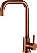 Abode Single Lever Kitchen Tap – Stainless Steel