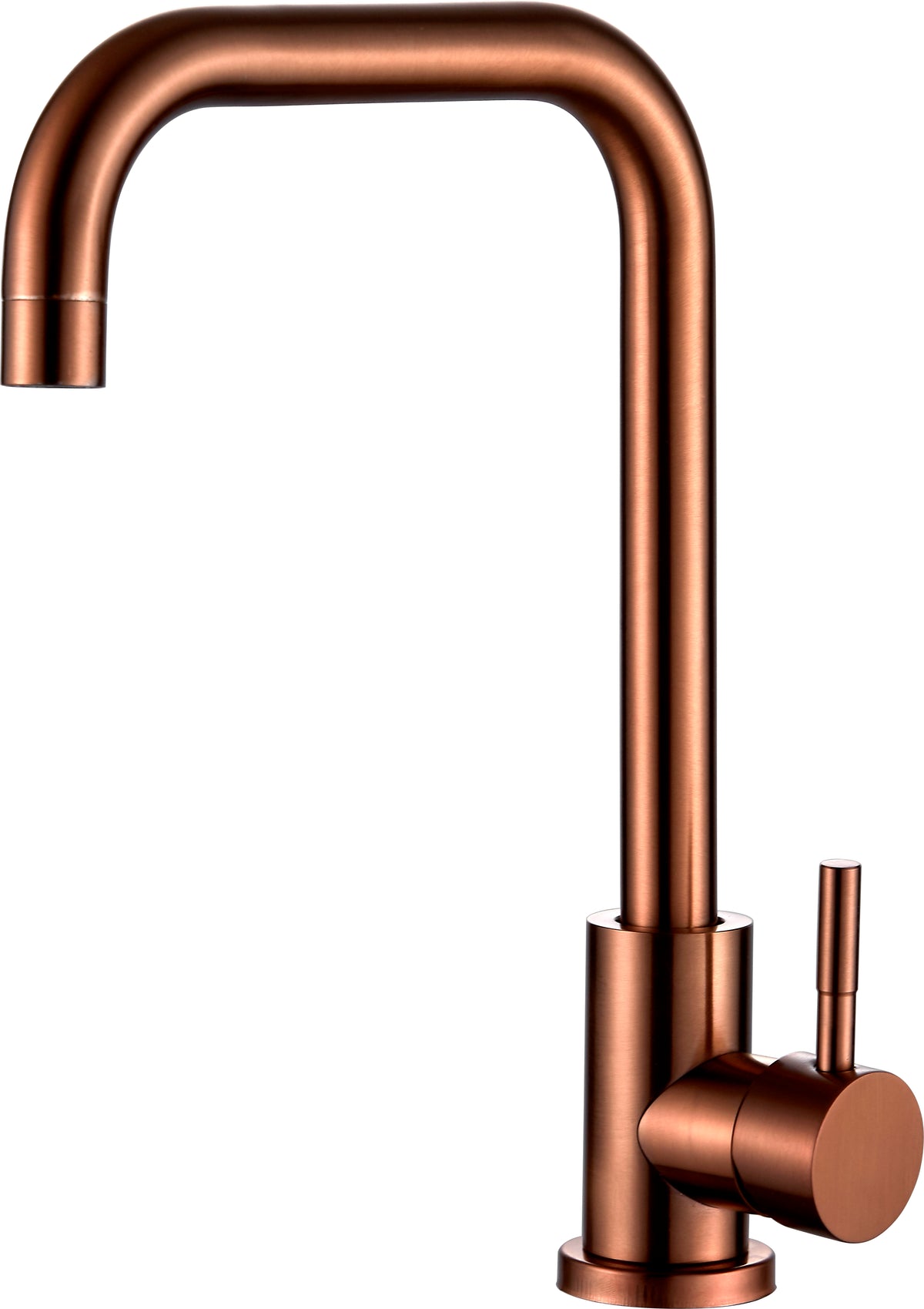 Abode Single Lever Kitchen Tap – Stainless Steel