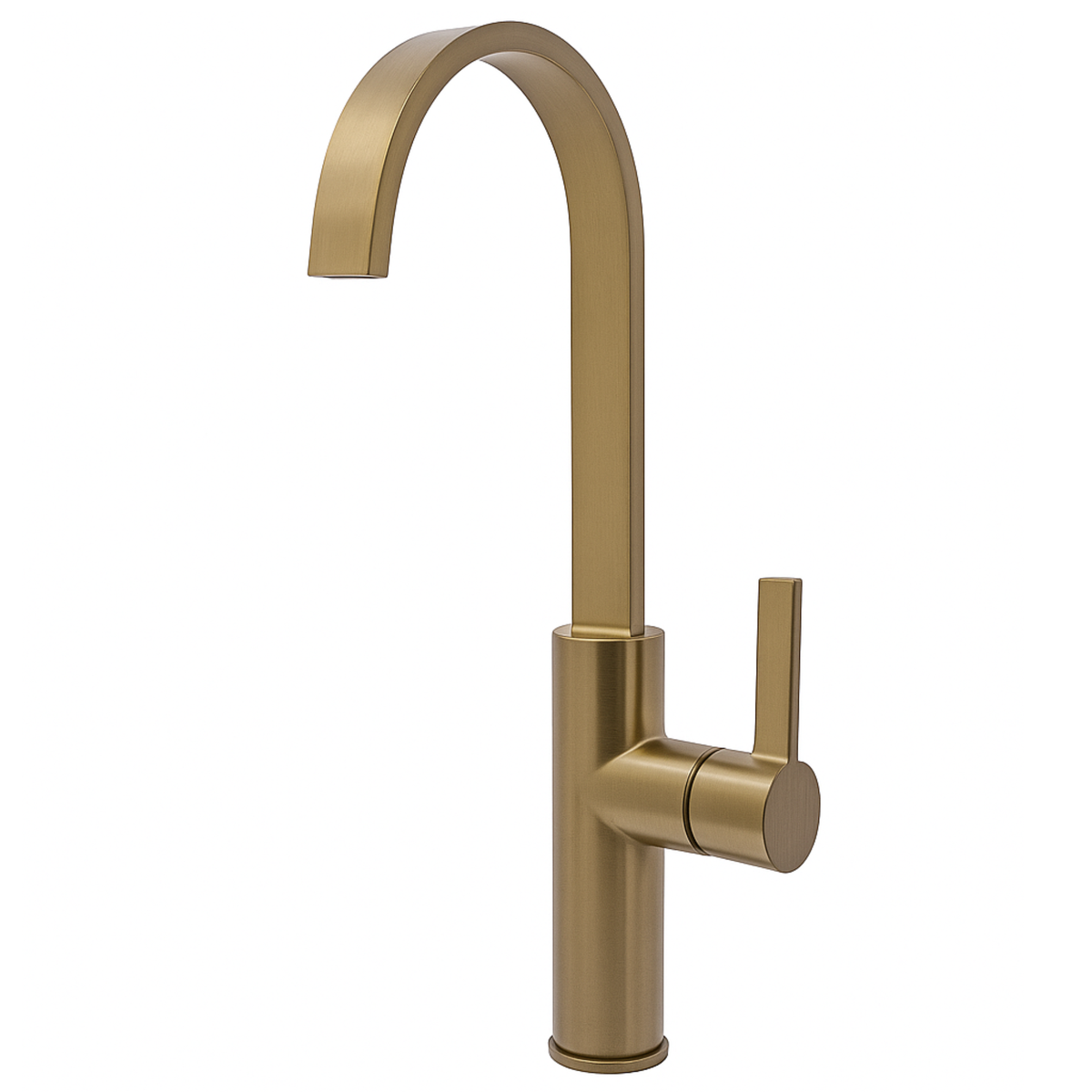 Jeroni Swept Spout One Handle Antique Brass