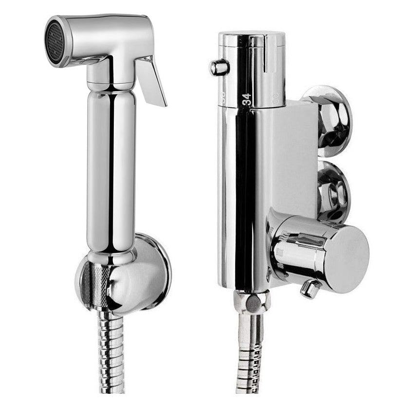 All-In-One Thermostatic Brass Douche Set
