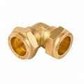 15mm DZR Brass Compression Equal Elbow – C x C (J612)
