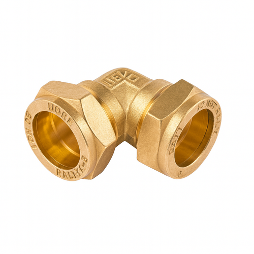 15mm DZR Brass Compression Equal Elbow – C x C (J612)