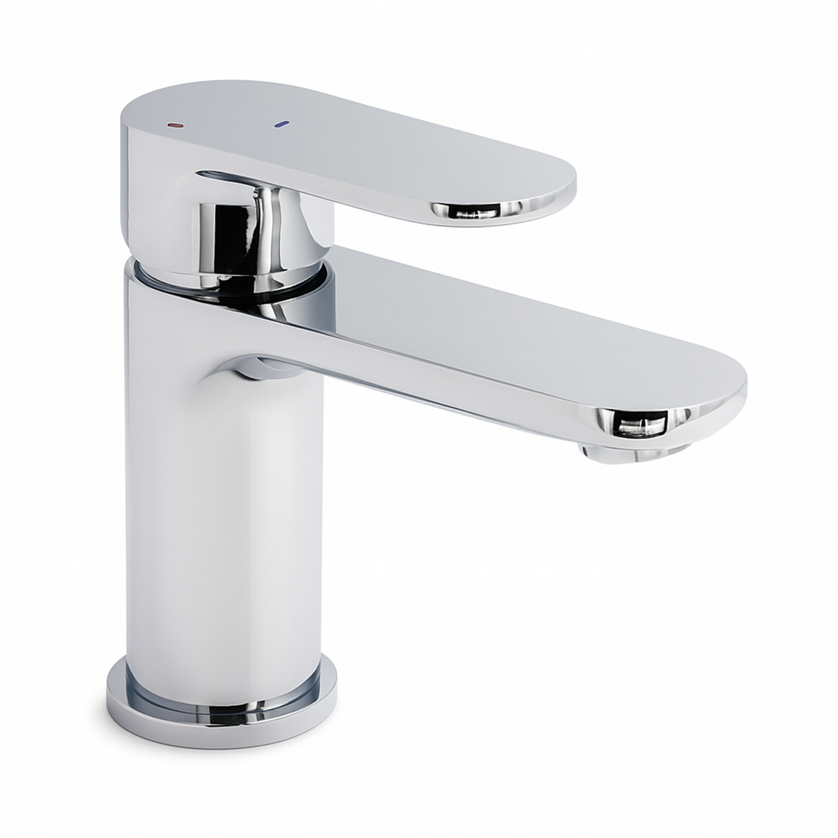 Broxa Curve Mini Mono Basin Mixer Chrome