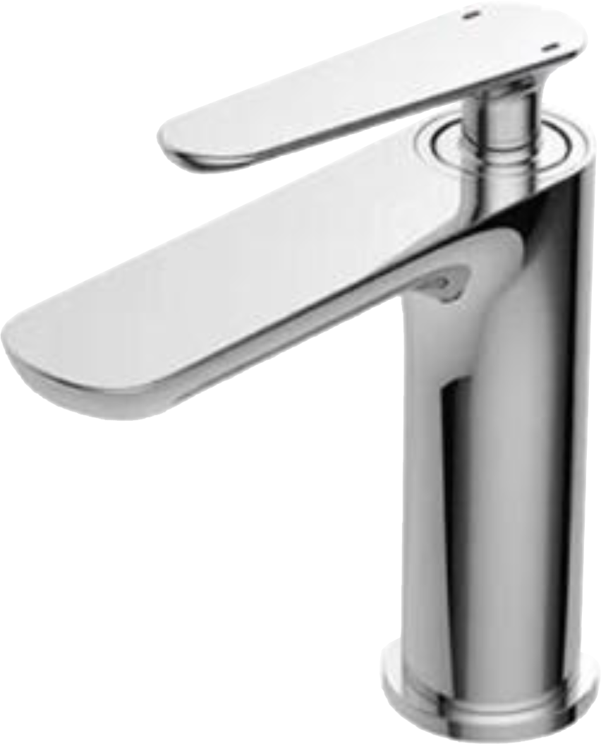 Mel Basin Mixer – Chrome, Single Lever
