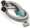 Flexi Pipe 1/2" x 1/2" BSP Flexible Tap Connector – 500mm (Pair)