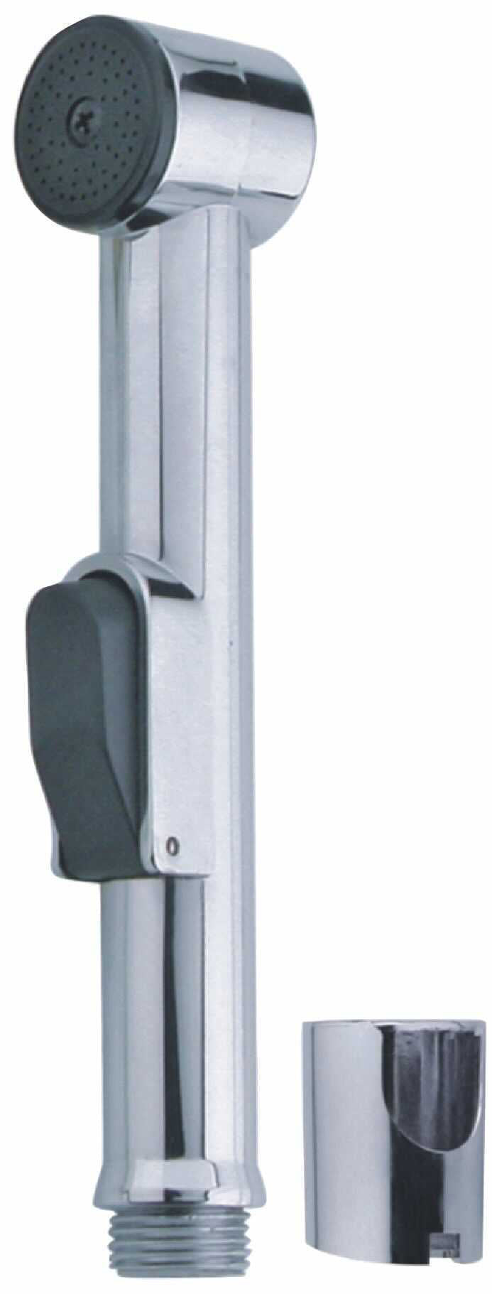 175mm Chrome ABS Douche Spray Head with Wall Holder