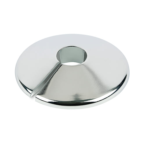 15mm Chrome Pipe Cover Plate (Pack of 10)