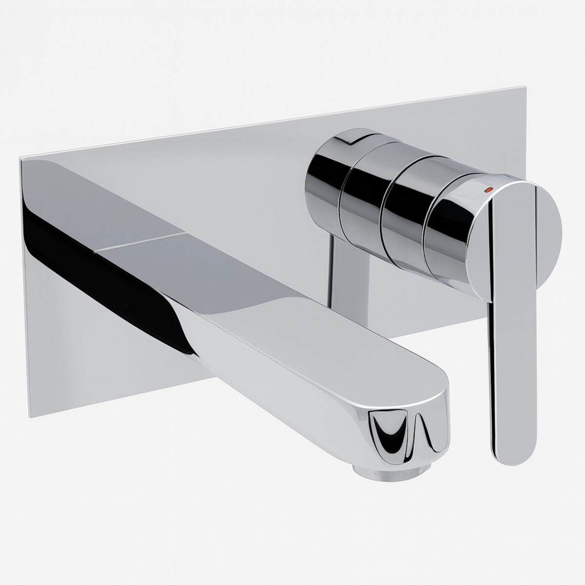 Strata Wall Mounted Bath Filler Chrome