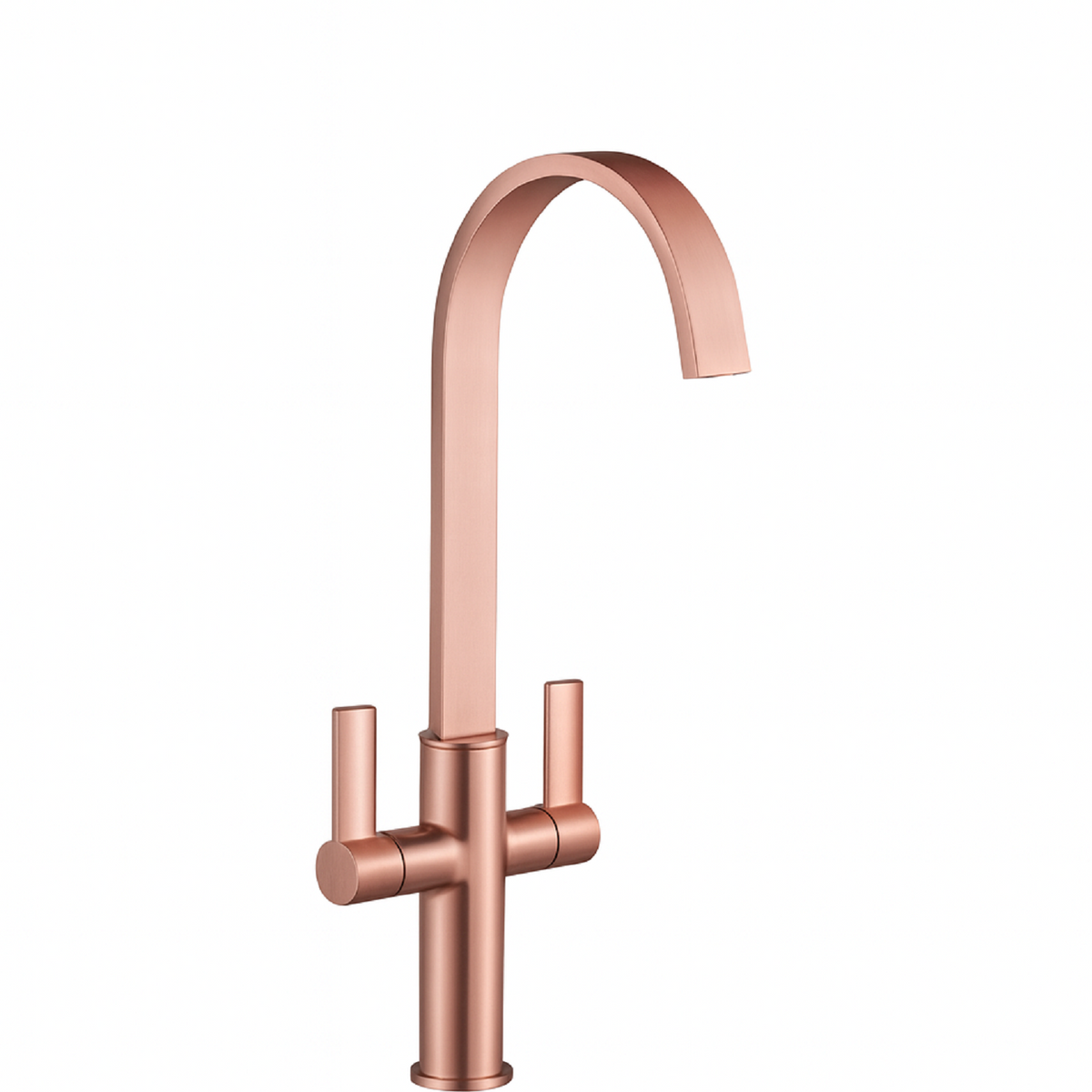 Jeroni Swept Spout Two Handle Copper