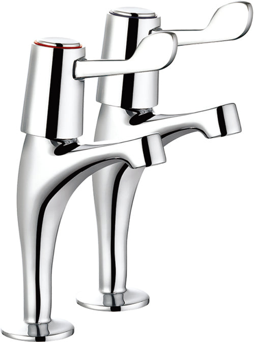 Cronus WRAS-Approved Kitchen Tap Pair – Chrome-Plated Brass