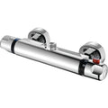 Geras Thermostatic Shower Bar Valve – Chrome, Bar Only