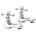 Kensington Bath Tap Pair Chrome