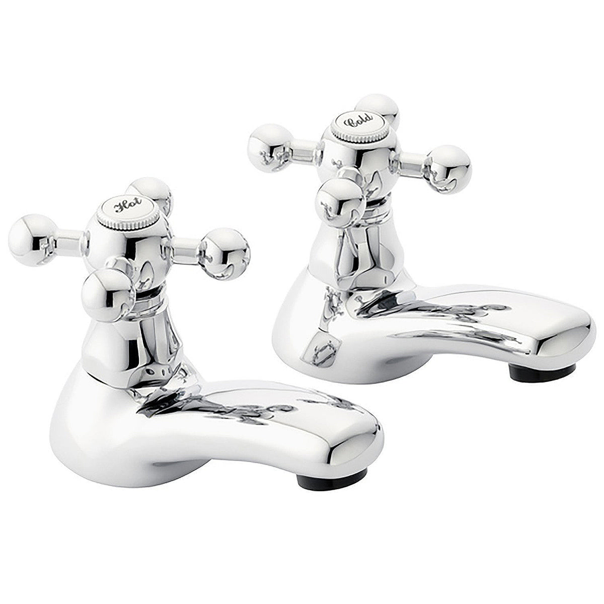 Kensington Bath Tap Pair Chrome