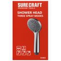 Suregraft 3F Shower Handset Chrome