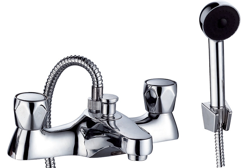 Hestia WRAS-Approved Bath Shower Mixer with Shower Set – Chrome