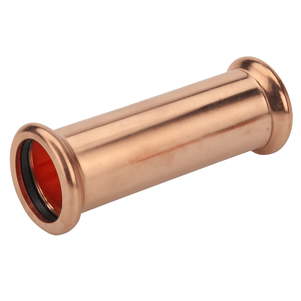 22mm Press-Fit Slip Coupling – Copper, Water