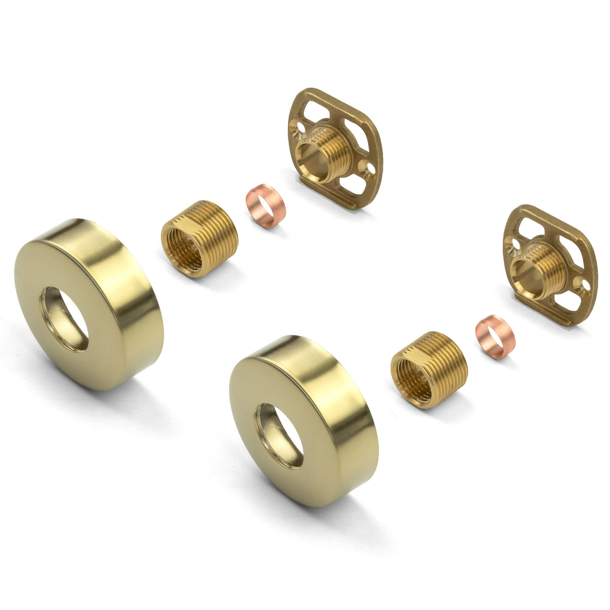 Wall Mounted Round Shower Fixing Plates