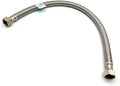 WRAS-Approved Flexi Pipe – 1/2" x 1/2" BSP, 500mm, 12mm Bore