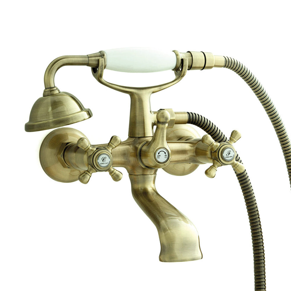 Clever WITH2 Antigona Bath & Shower Mixer Bronze
