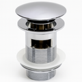 Basin Click Waste Round – Chrome