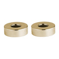 Round Shower Plates – Brushed Gold Finish