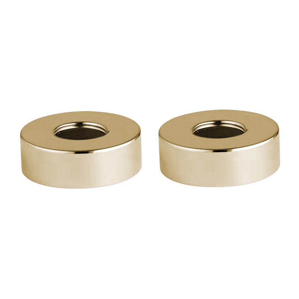 Round Shower Plates – Brushed Gold Finish