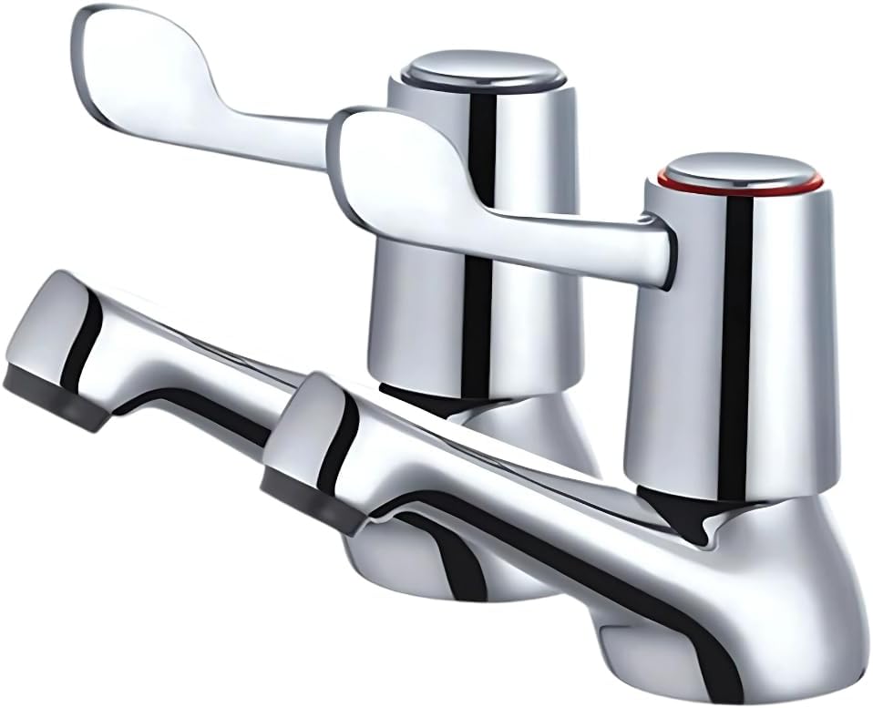 Argo WRAS-Approved Basin Taps – 1/2" BSP, Chrome, Sold as a Pair