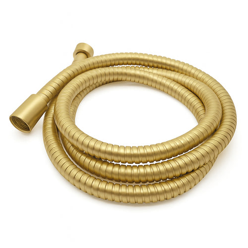 1.5m Brushed Gold Stainless Steel Shower Hose