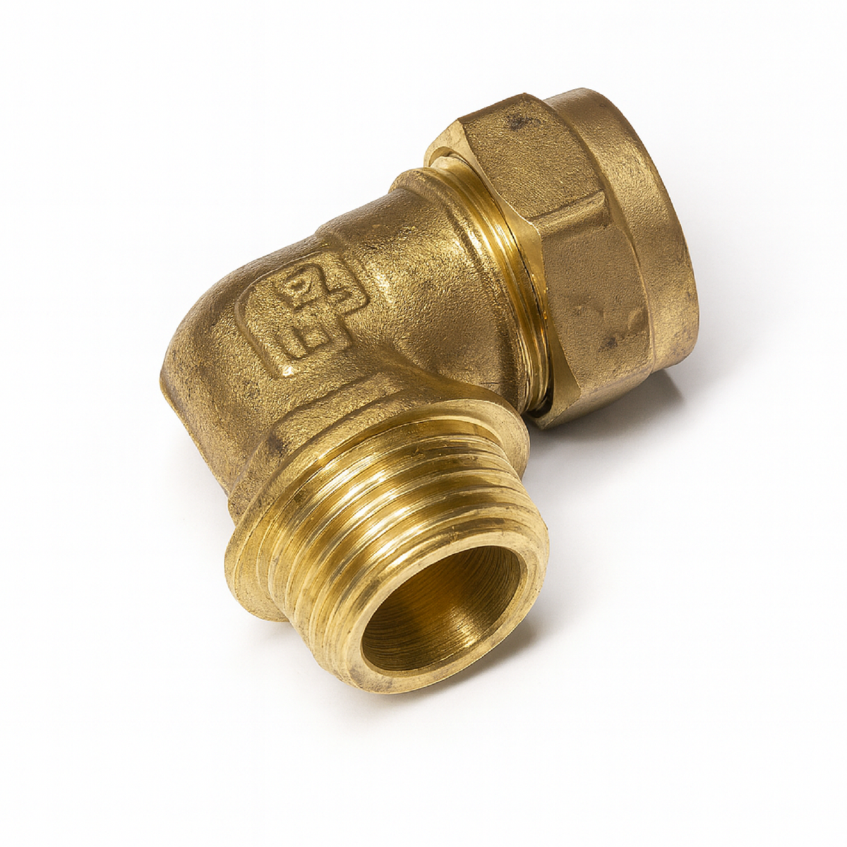 15MM x 1/2" C x Mi Elbow J607 (DZR)