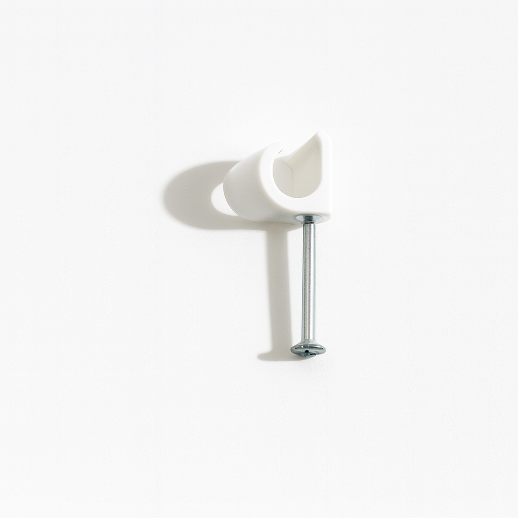 10mm Nail-On Pipe Clip (Pack of 20)