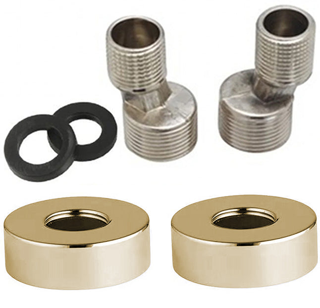 3/4" x 1/2" BSP Crank Adapter Connectors – Brass