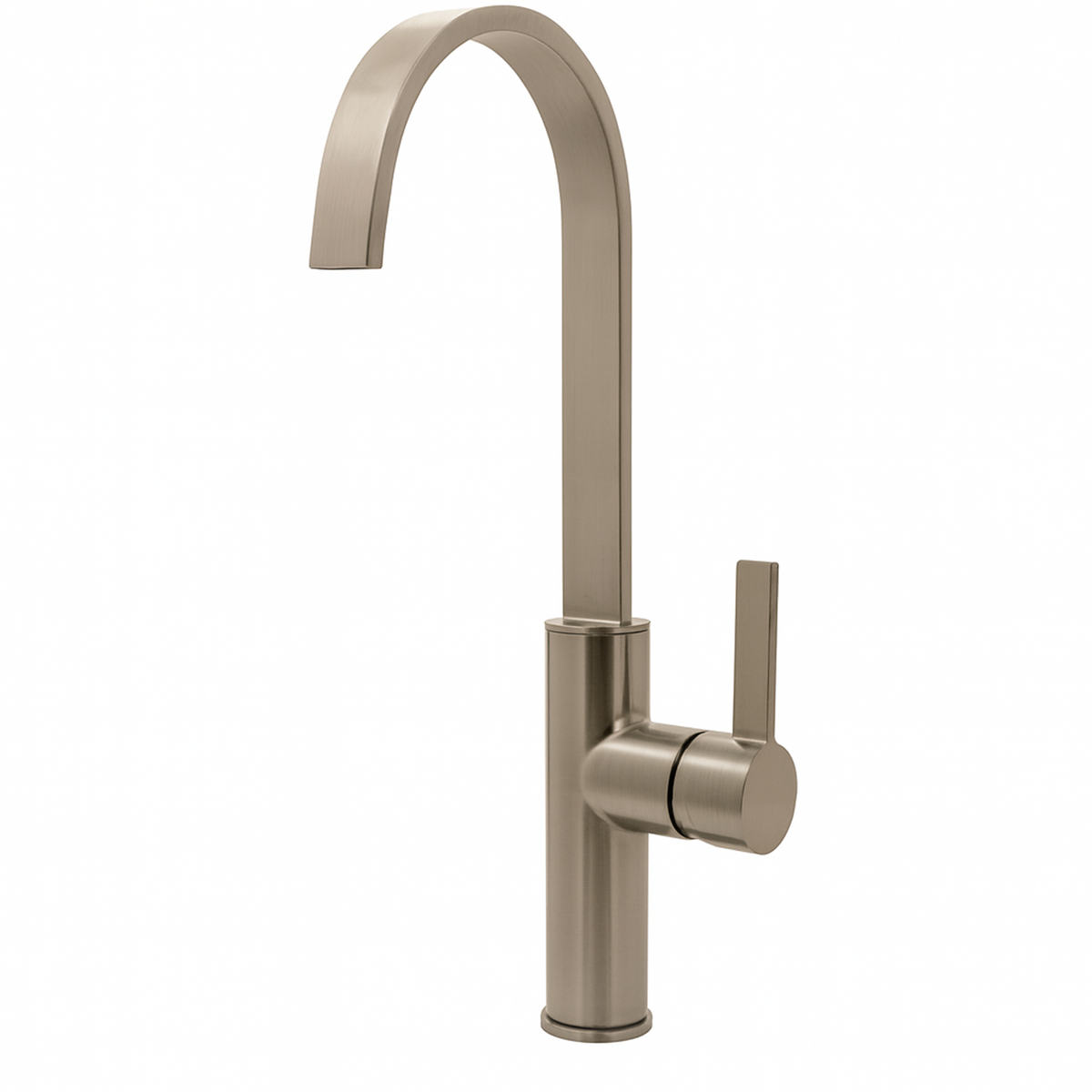 Jeroni Swept Spout One Handle Brushed Nickel