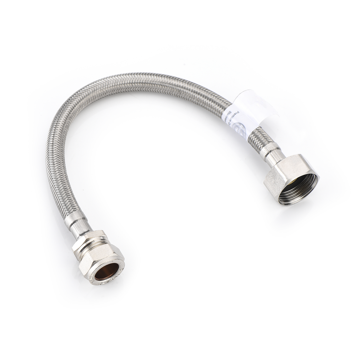 15mm x 3/4" x 30cm Flexible Tap Connector