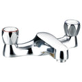 Slene WRAS-Approved Bath Filler Tap – Chrome, Dual Lever